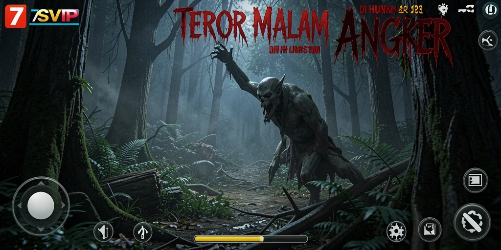 Gameplay menyeramkan di hutan angker 7SVIP.