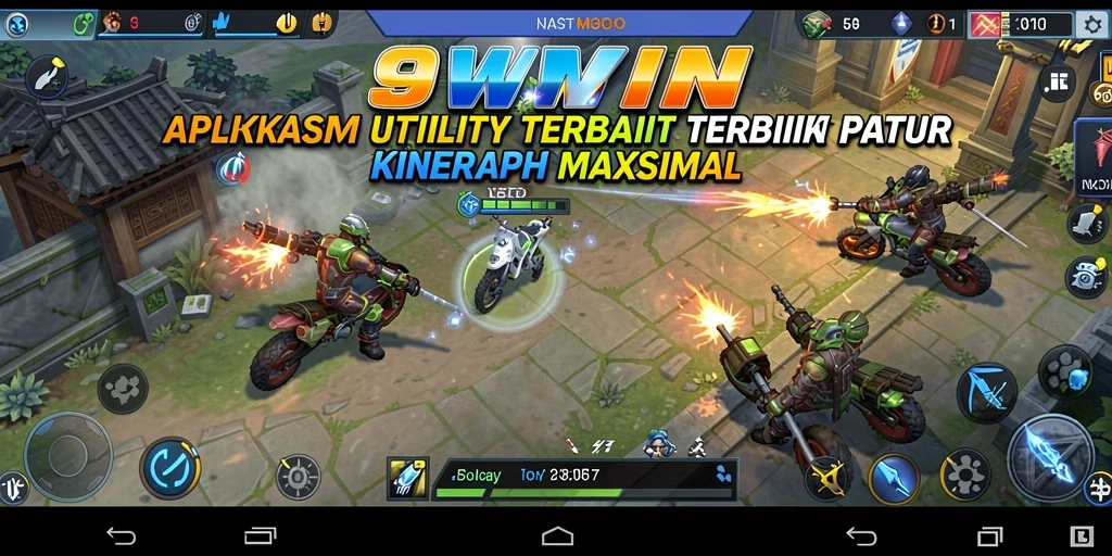 Tampilan utama aplikasi 9WIN yang mudah digunakan dan intuitif.