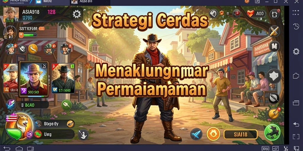 Tangkapan layar gameplay ASIA918 menampilkan pertempuran strategi yang mendebarkan.