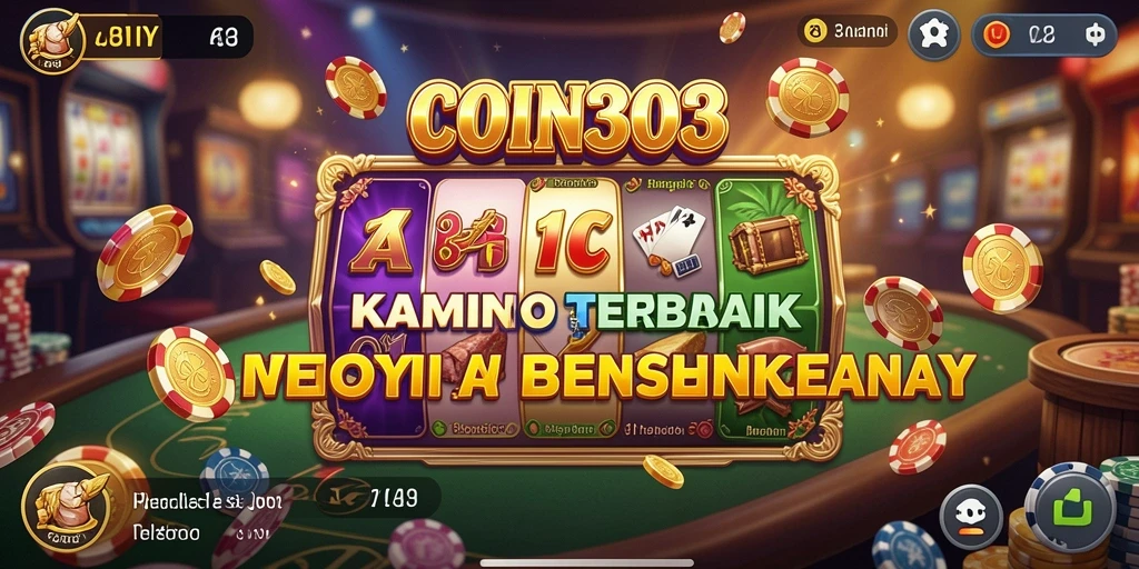 Tampilan grafis permainan kasino COIN303 yang memukau dan menarik.
