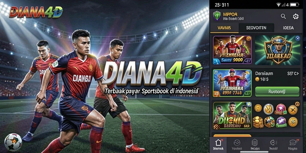 Screenshot gameplay DIANA4D menampilkan pengalaman bertaruh yang mendebarkan.
