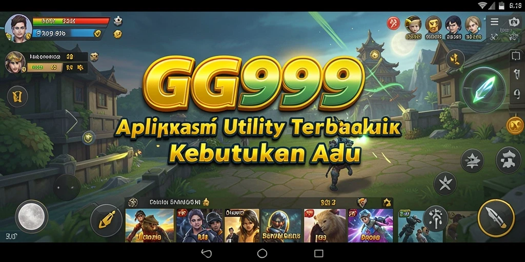 Tampilan antarmuka GG999 yang memudahkan pengguna.