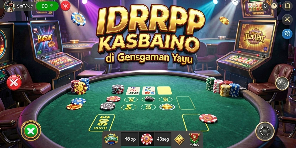 Gameplay menarik dalam IDRRP yang menampilkan kegembiraan kasino.