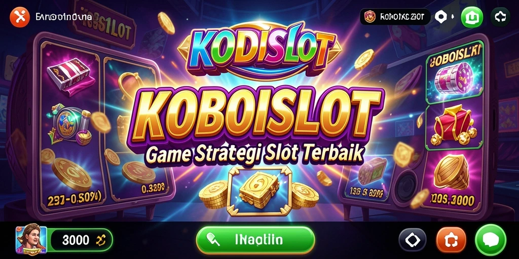Tangkap momen seru dalam gameplay KOBOISLOT yang kompetitif.