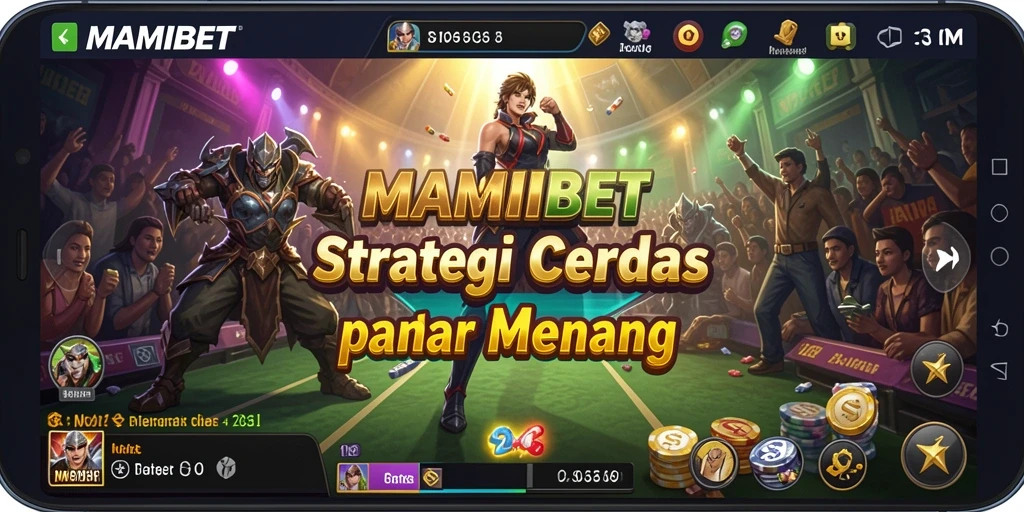 Tangkapan layar MAMIBET menampilkan pertempuran strategi yang intens.