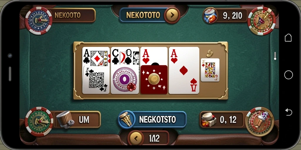 Tampilan gameplay yang seru dan kompetitif di NEKOTOTO.