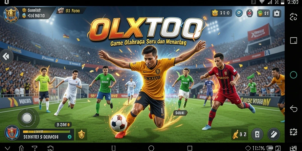Tampilan gameplay seru dalam OLXTOTO dengan berbagai jenis olahraga.