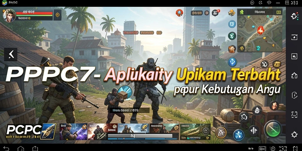 Tampilan screenshot utama PCPC7 dengan fitur-fitur Utility yang menarik.