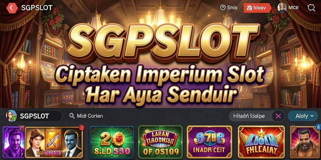 Tampilan Gameplay Tycoon SGPSLOT yang Seru dan Interaktif.