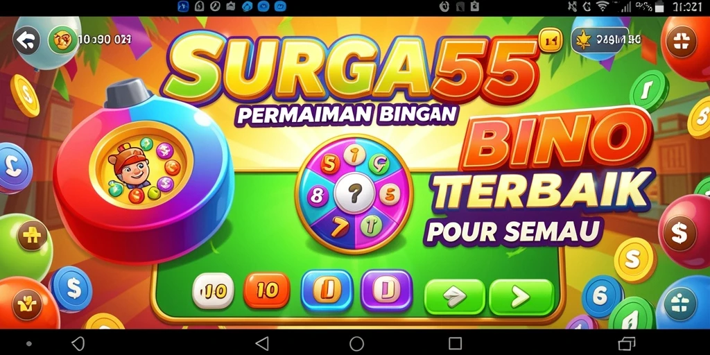 Tampilan gameplay yang menarik dalam permainan Bingo SURGA55.