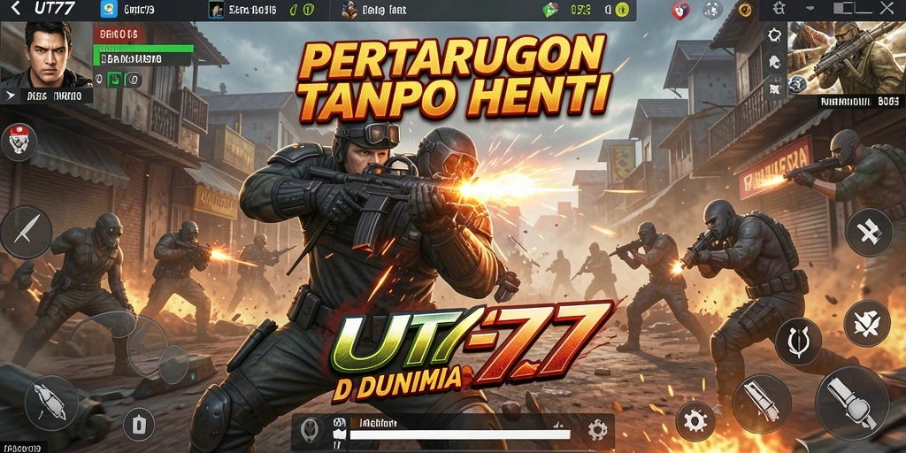 Tangkapan layar permainan <strong>UT77</strong> menampilkan aksi mendebarkan yang penuh tantangan.